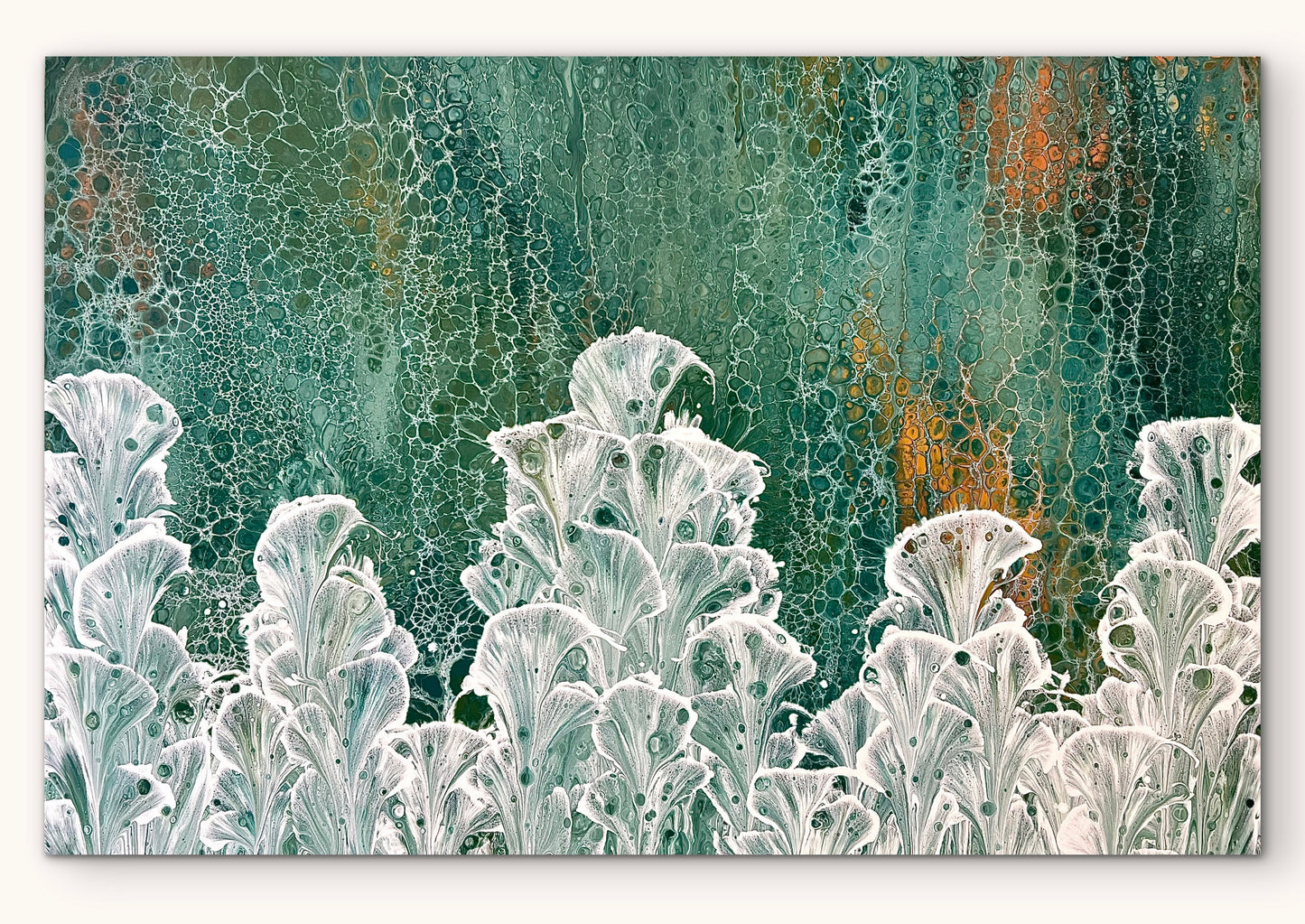 Misty Valley | 152x101.5cm Extra Large Original Abstract Painting