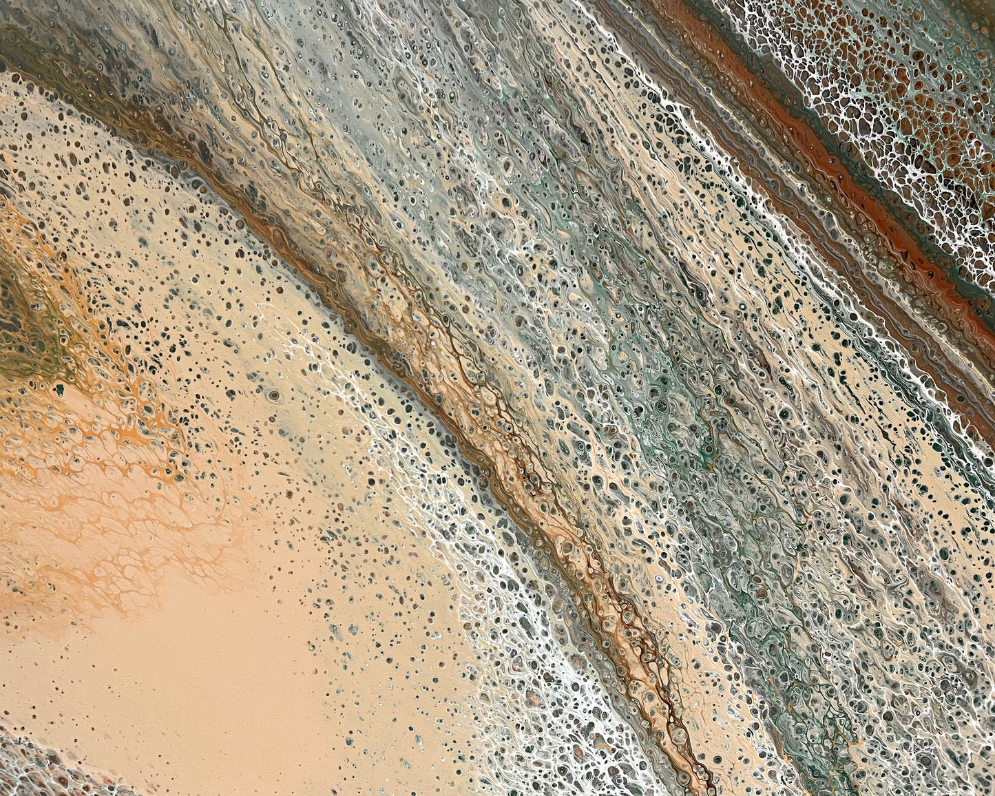 Natural Transition | 183x91.5cm Original Abstract Painting