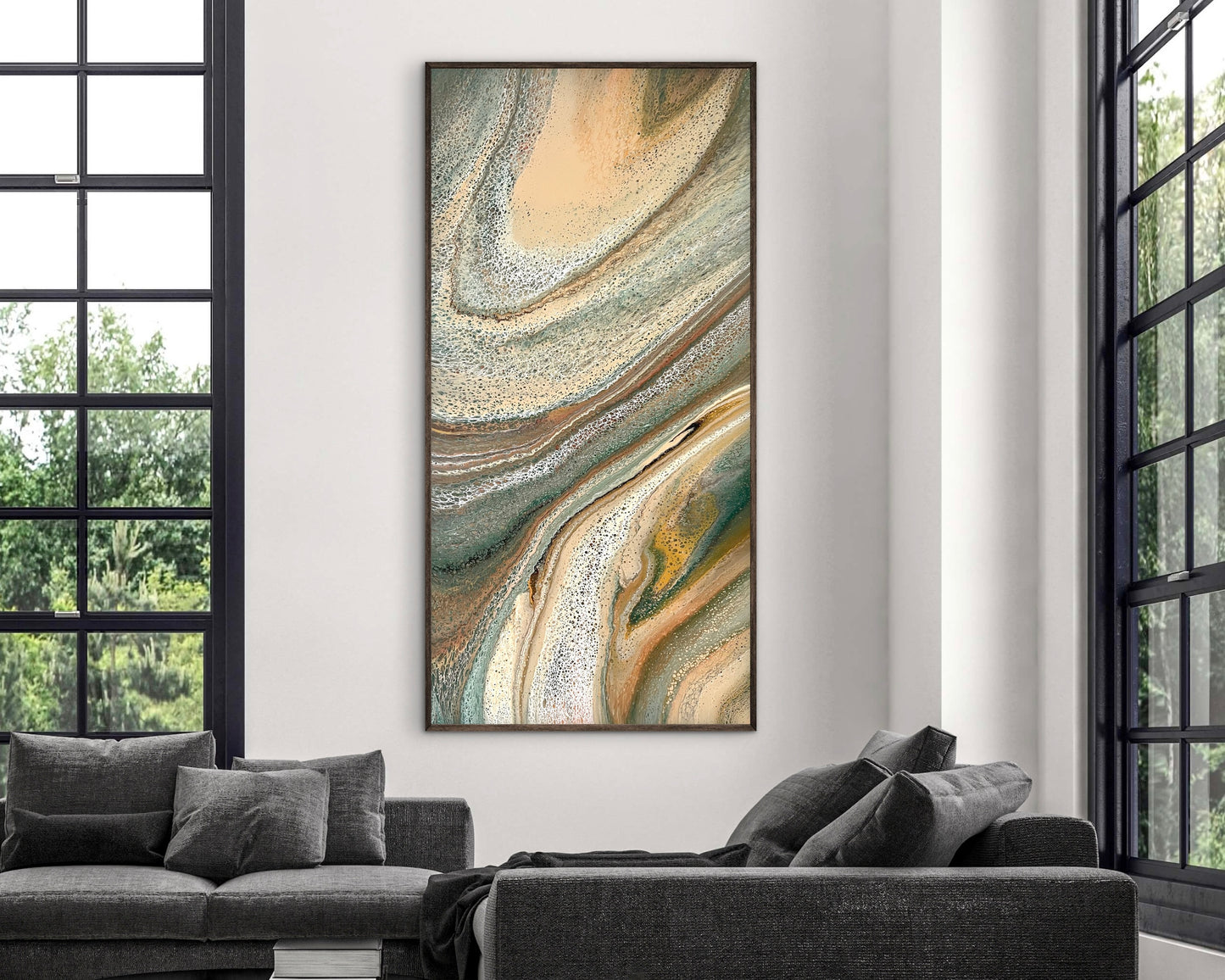 Natural Transition | 183x91.5cm Original Abstract Painting