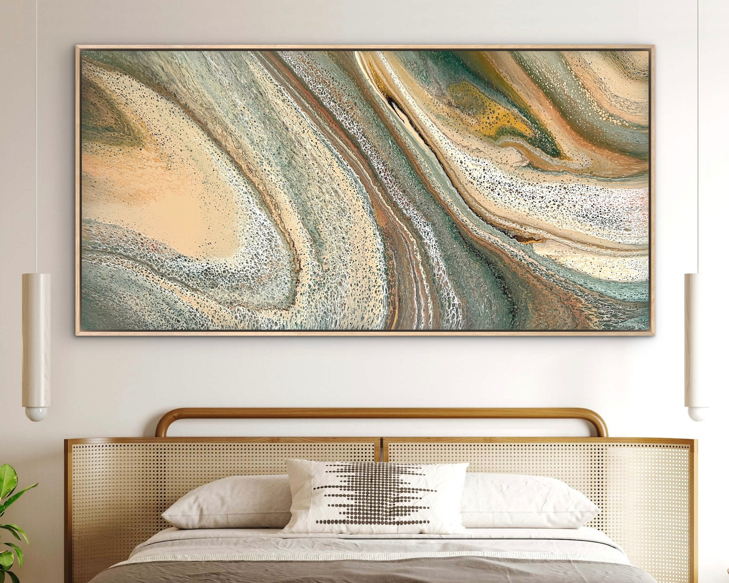 Natural Transition | 183x91.5cm Original Abstract Painting
