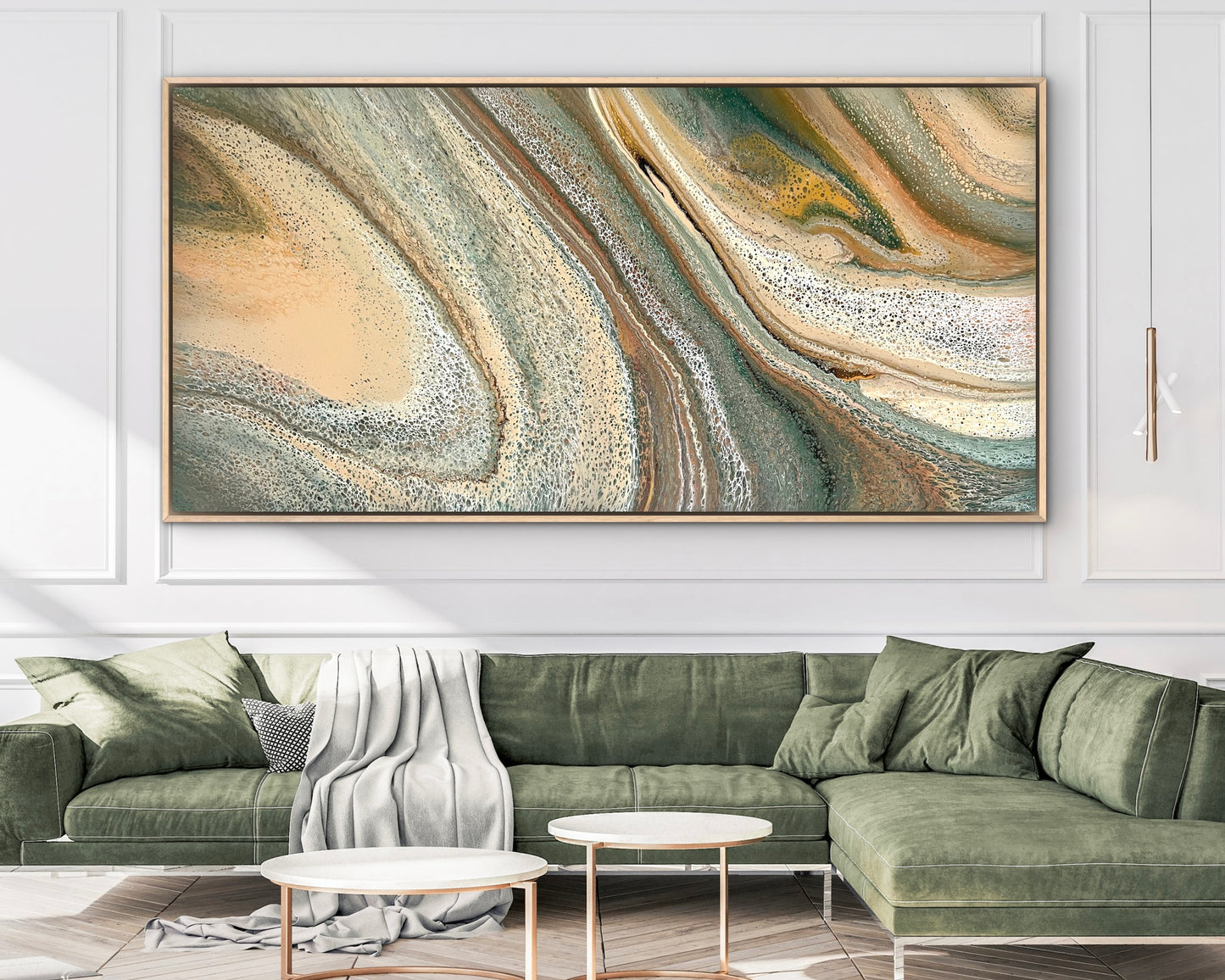 Natural Transition | 183x91.5cm Original Abstract Painting