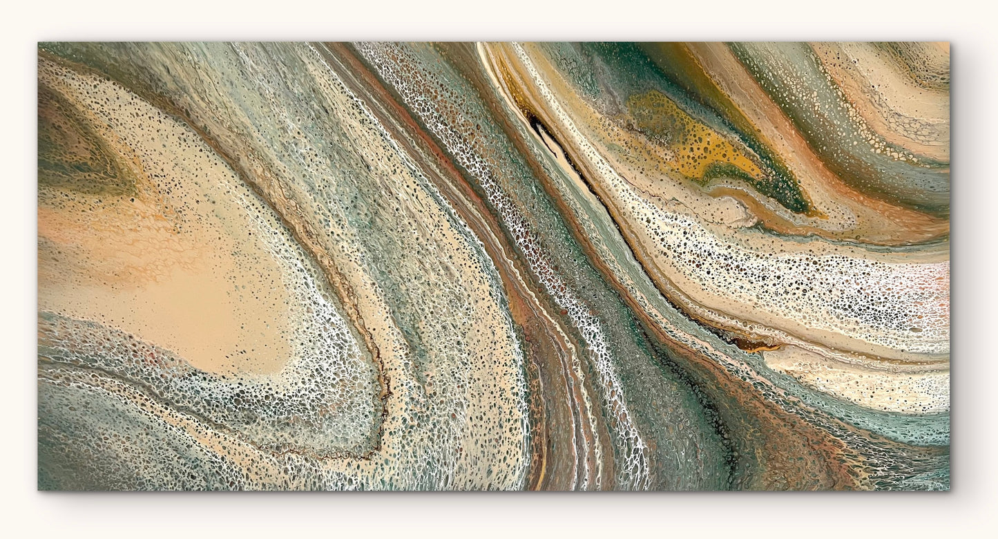 Natural Transition | 183x91.5cm Original Abstract Painting