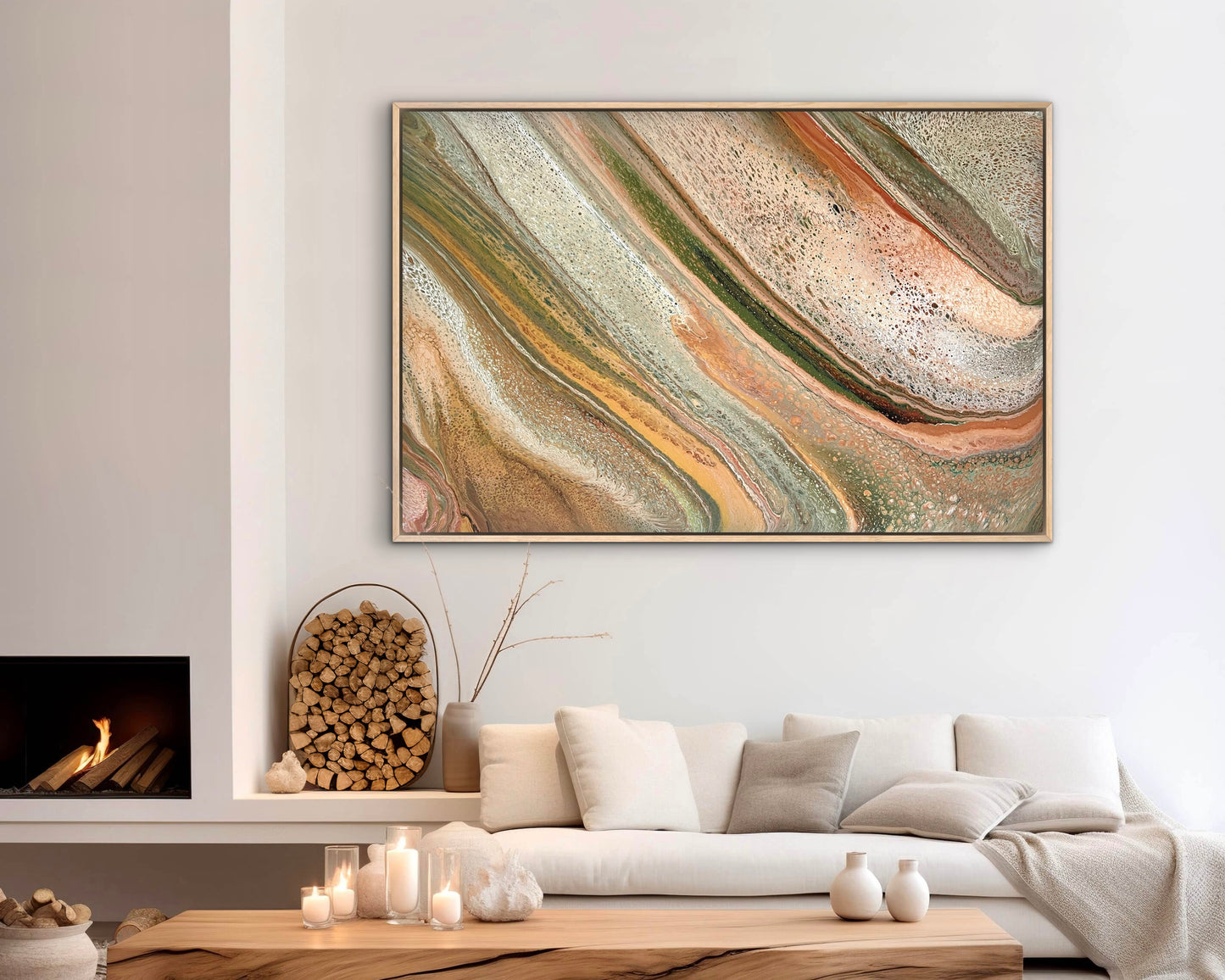 Natural Forms | 152x101.5cm Extra Large Original Abstract Painting