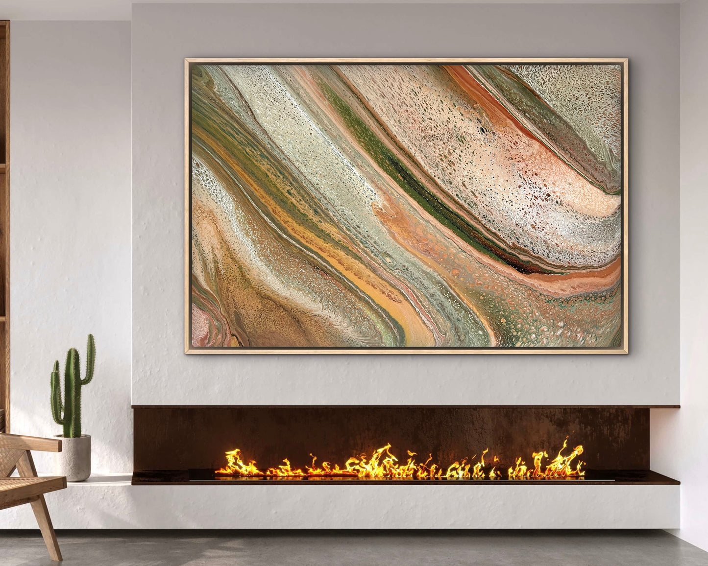 Natural Forms | 152x101.5cm Extra Large Original Abstract Painting