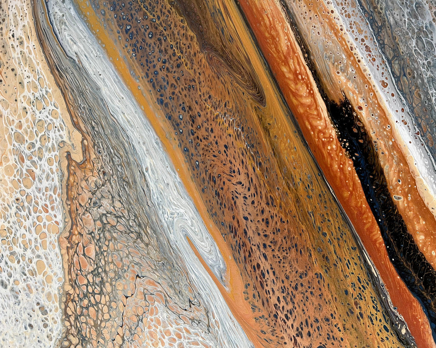 Salted Earth | 183x91.5cm Original Abstract Painting