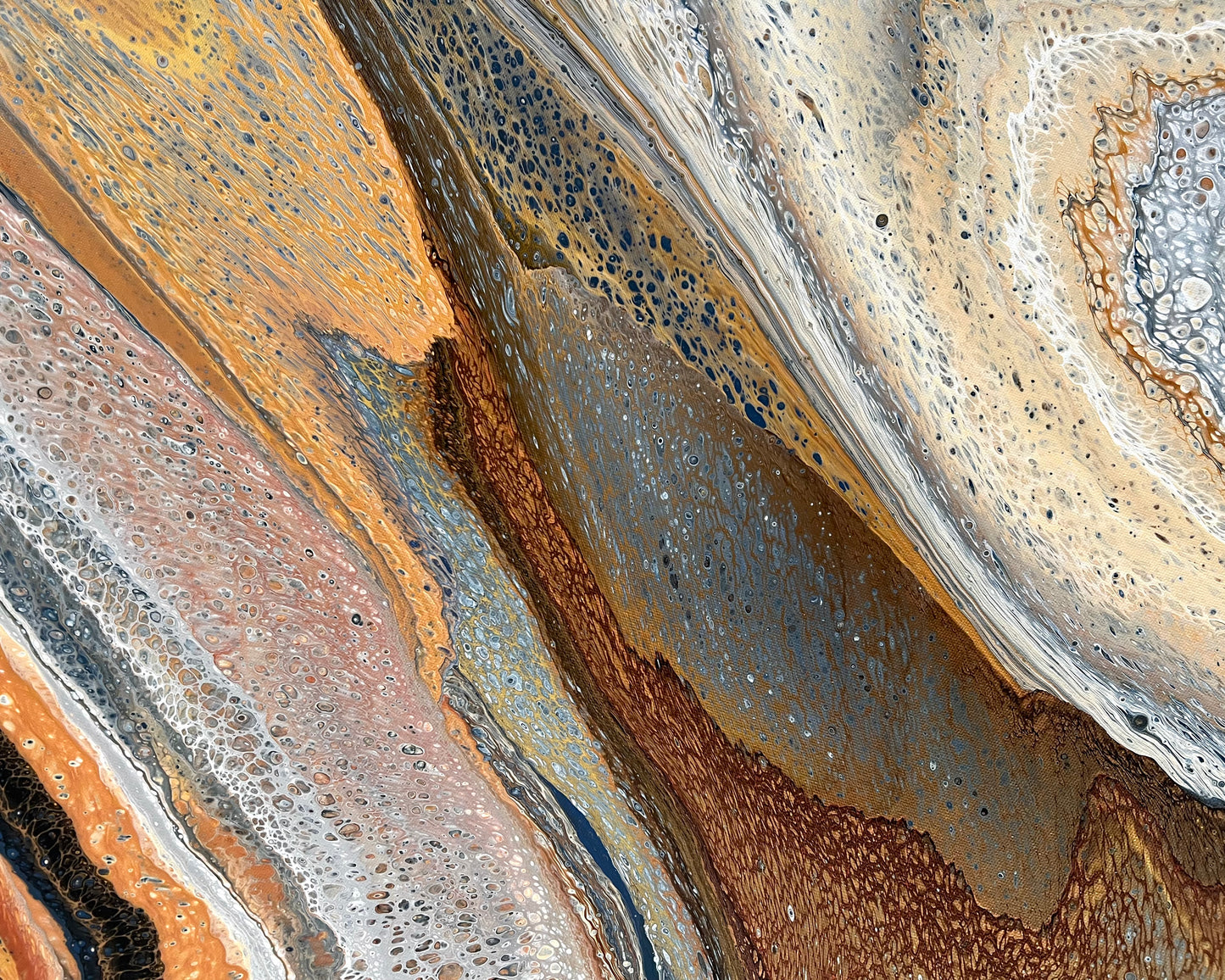 Salted Earth | 183x91.5cm Original Abstract Painting