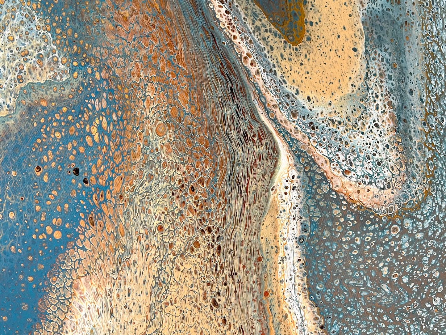 Tidal Basin | 183x91.5cm Original Abstract Painting