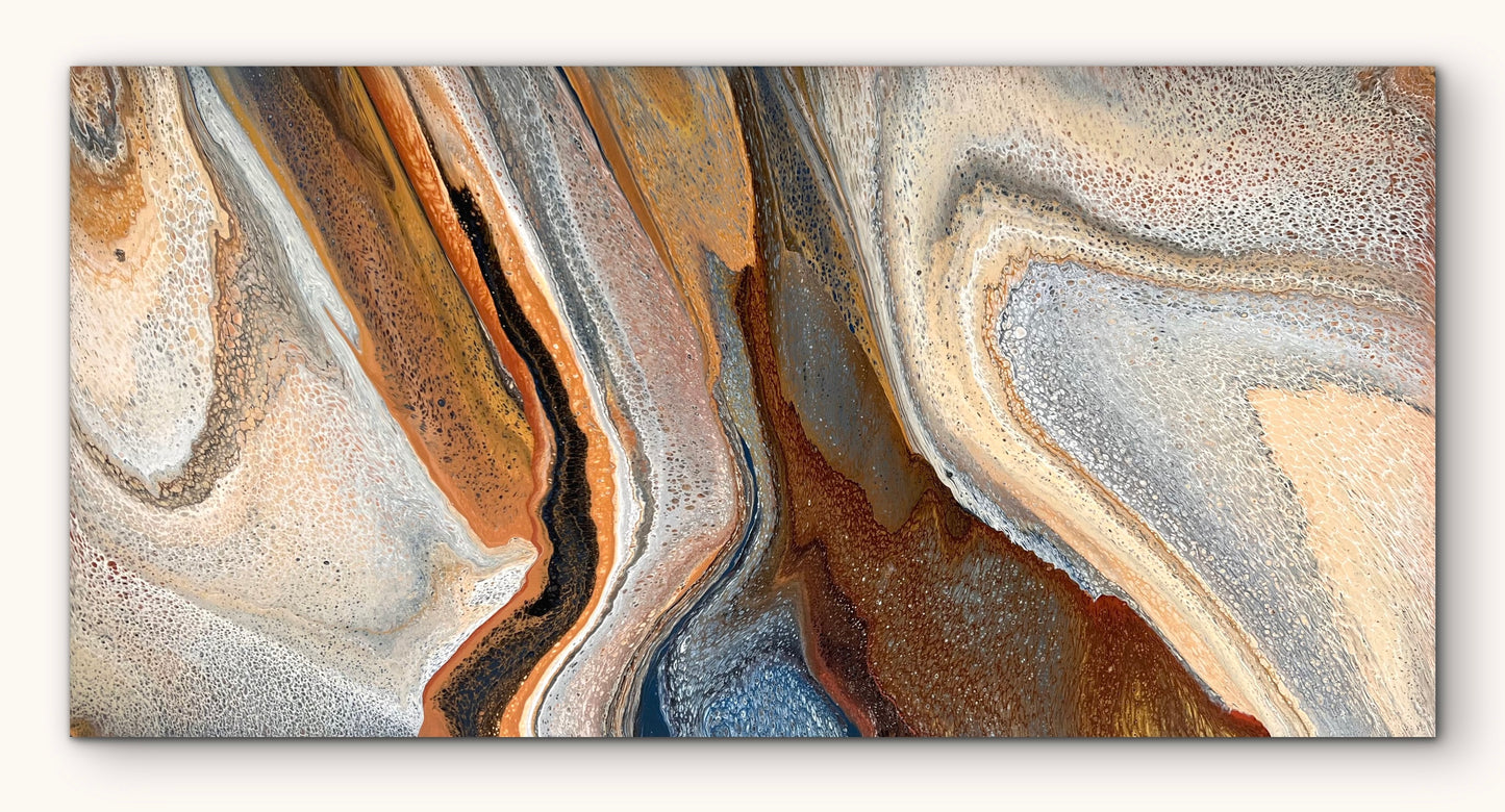 Salted Earth | 183x91.5cm Original Abstract Painting