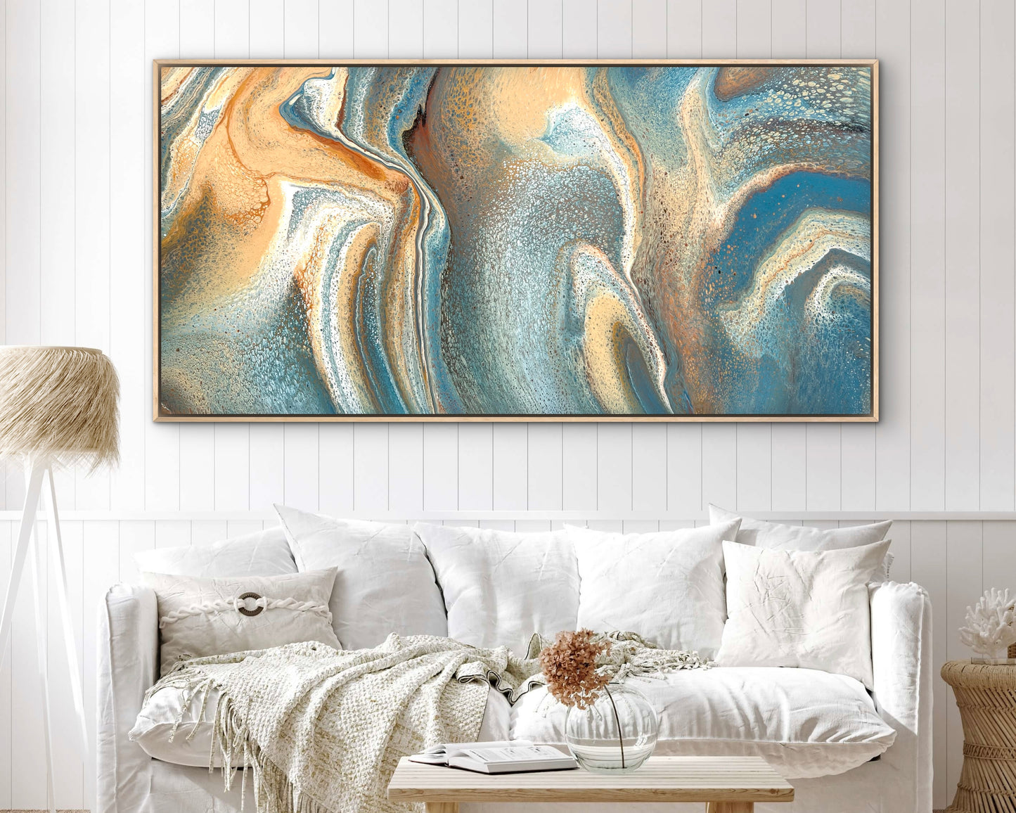 Tidal Basin | 183x91.5cm Original Abstract Painting