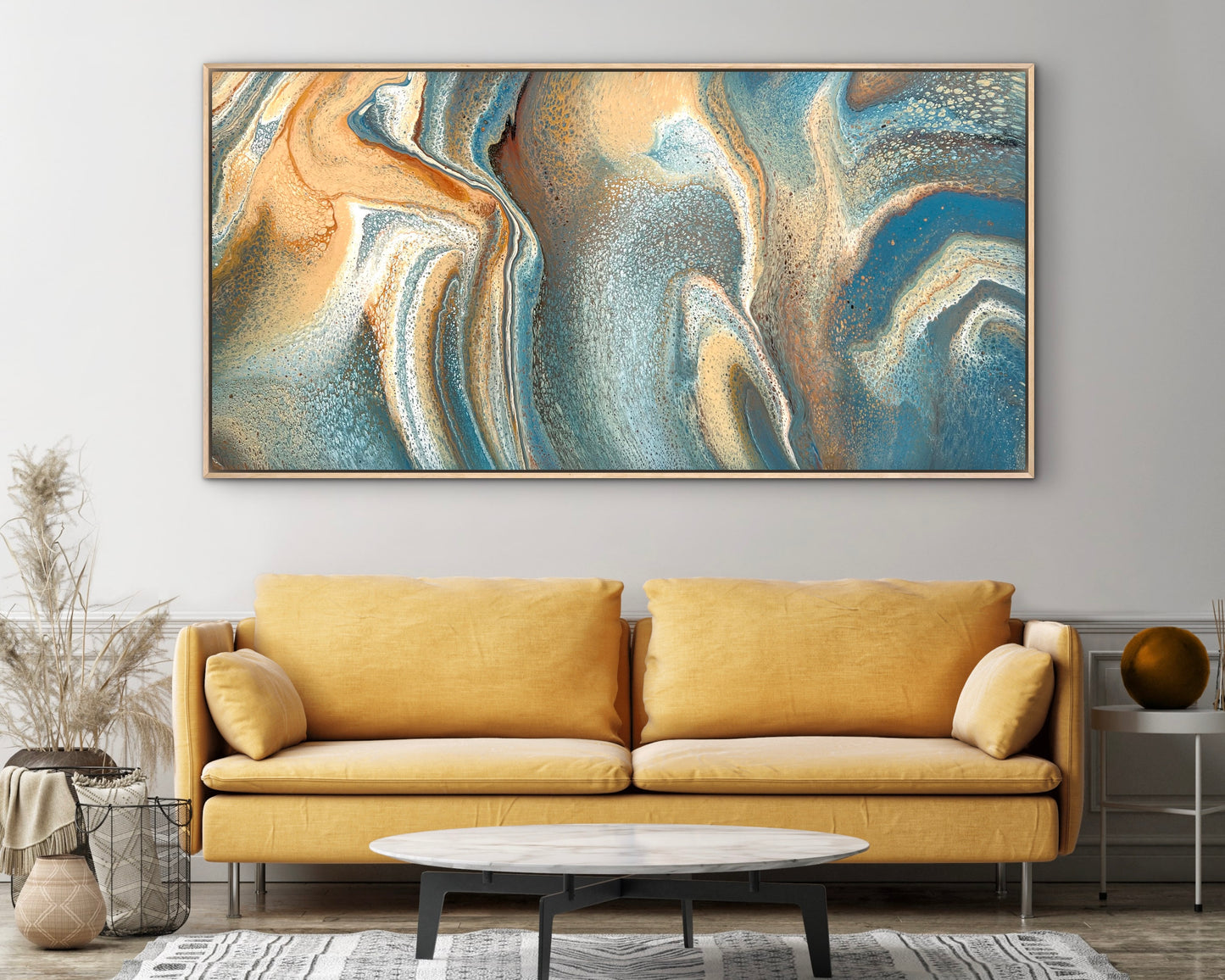 Tidal Basin | 183x91.5cm Original Abstract Painting