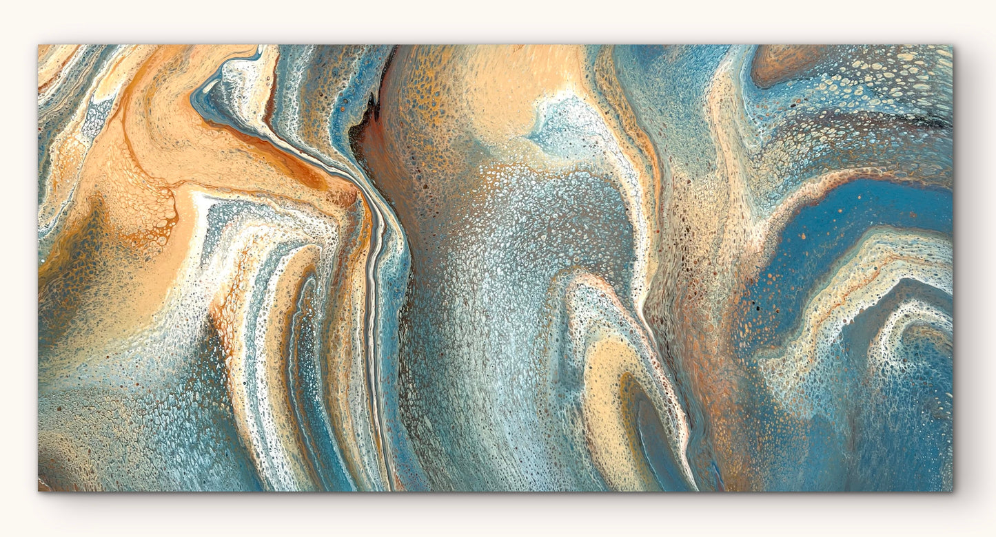 Tidal Basin | 183x91.5cm Original Abstract Painting