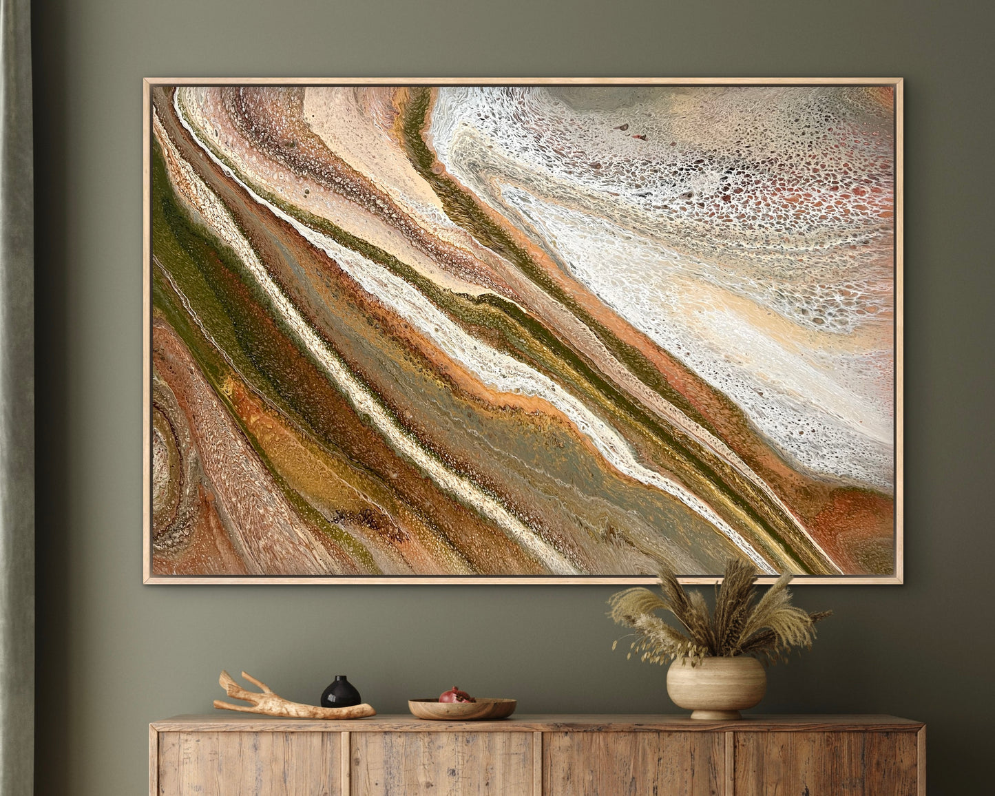 Mineral Basin | 152x101.5cm Extra Large Original Abstract Painting