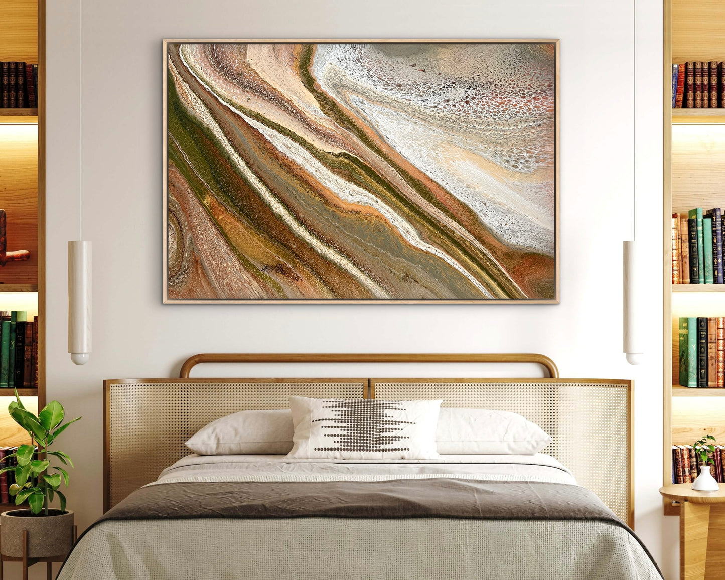 Mineral Basin | 152x101.5cm Extra Large Original Abstract Painting