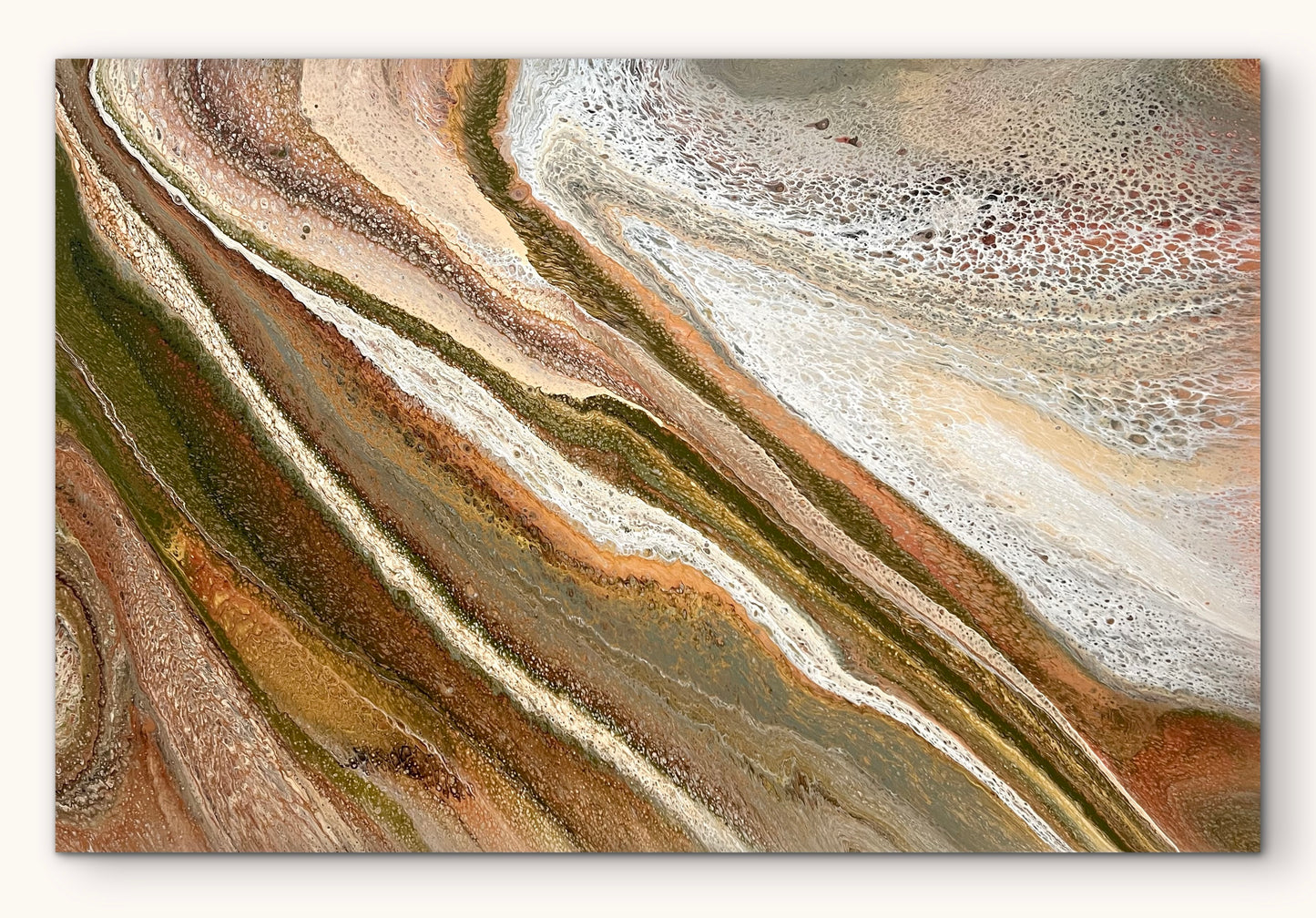 Mineral Basin | 152x101.5cm Extra Large Original Abstract Painting