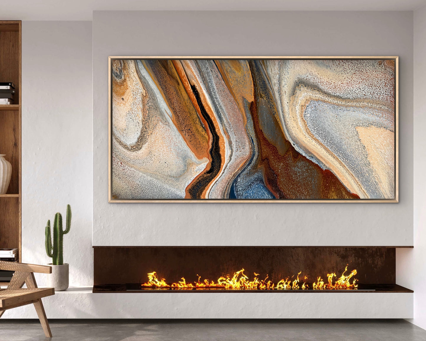 Salted Earth | 183x91.5cm Original Abstract Painting