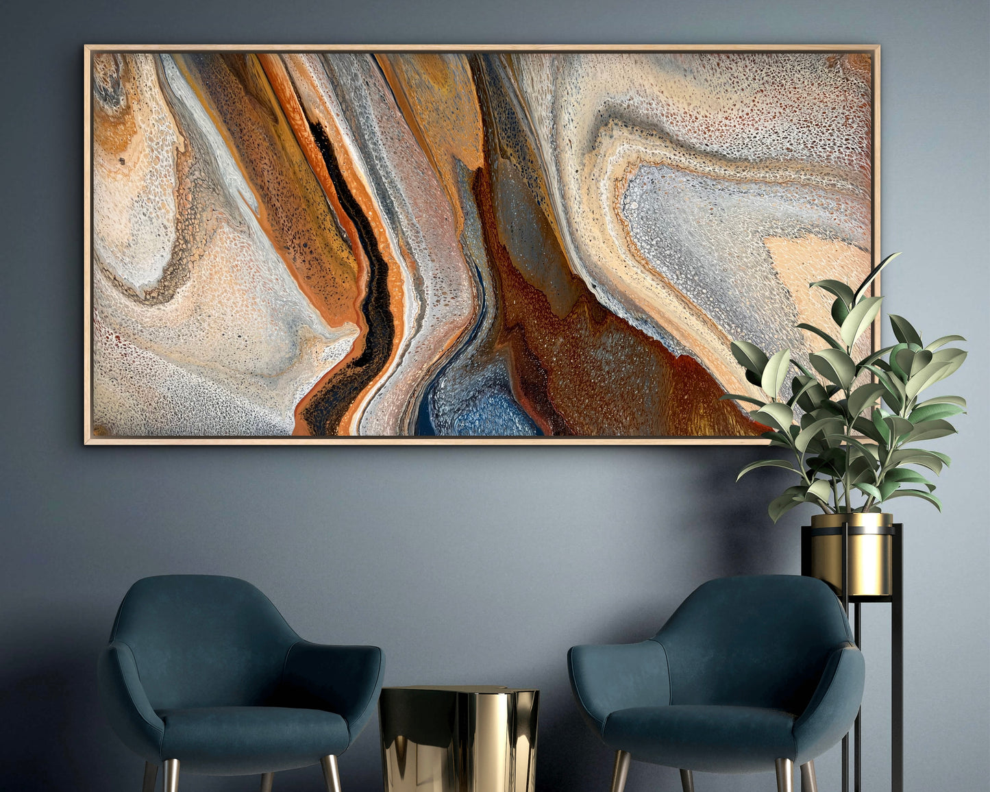 Salted Earth | 183x91.5cm Original Abstract Painting