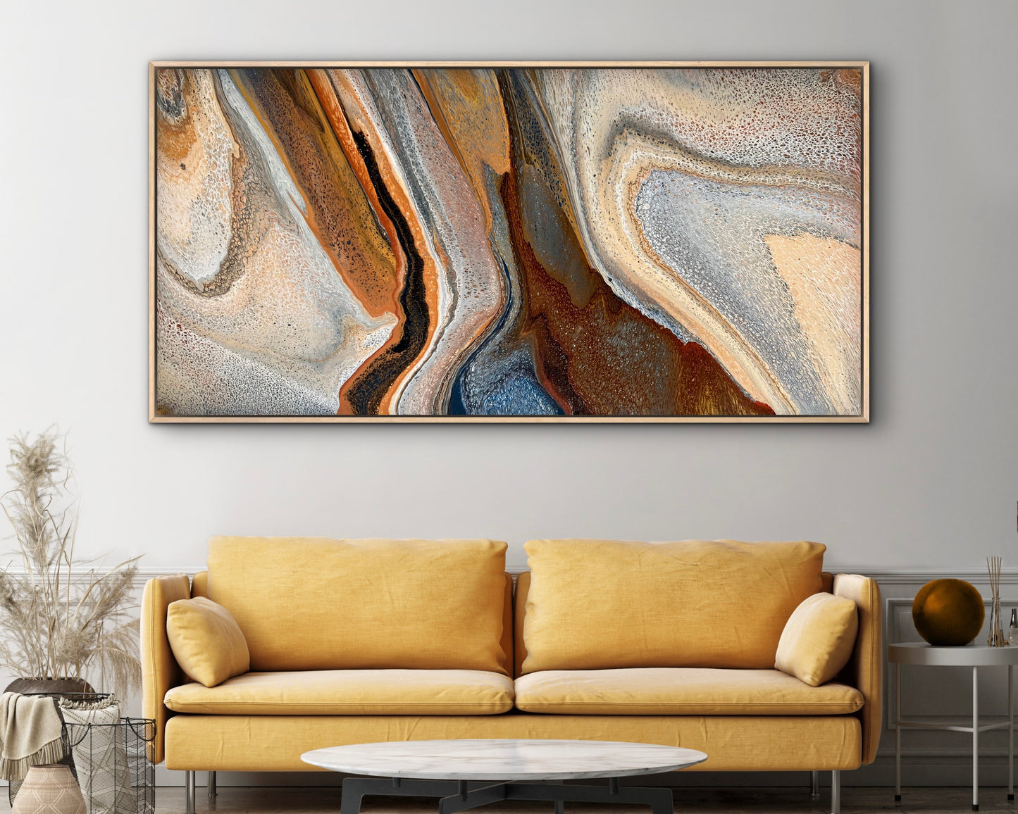 Salted Earth | 183x91.5cm Original Abstract Painting