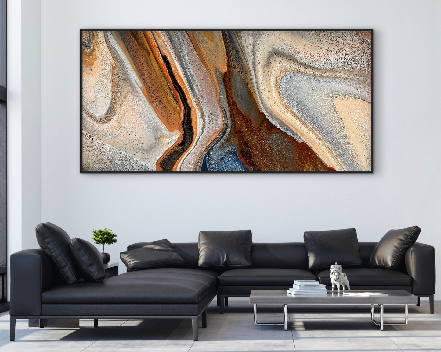 Salted Earth | 183x91.5cm Original Abstract Painting