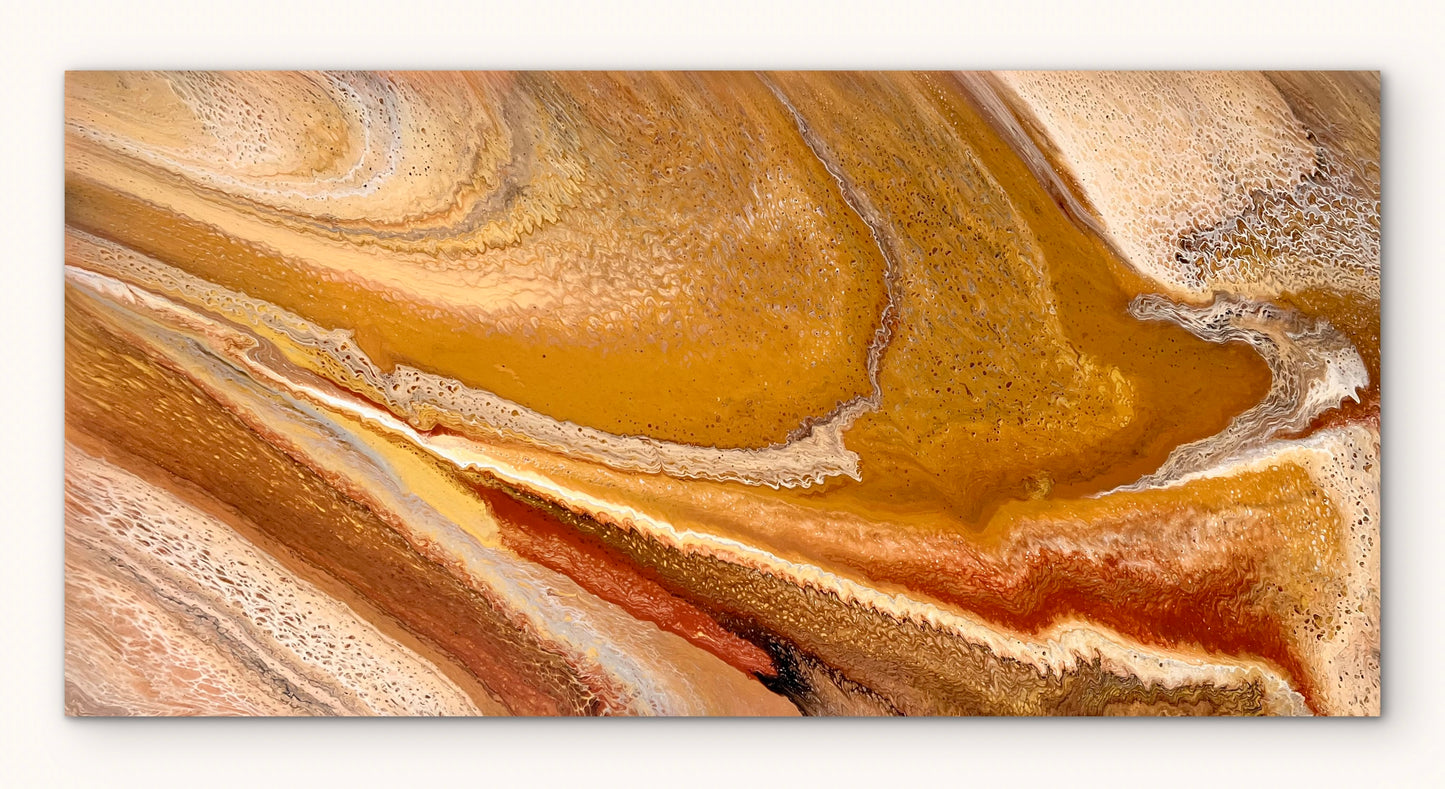 Western Expanse | 183x91.5cm Extra Large Original Abstract by Angela Roskell