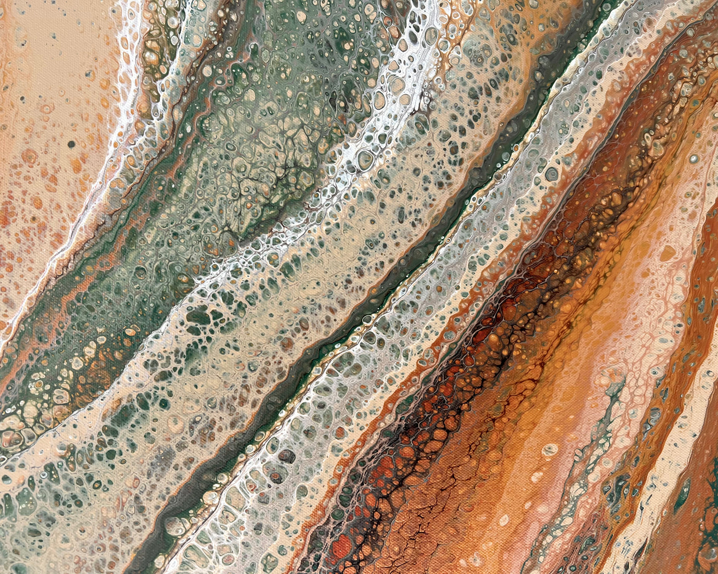 Western Terrain  | 102x76 cm Original Artwork by Angela Roskell