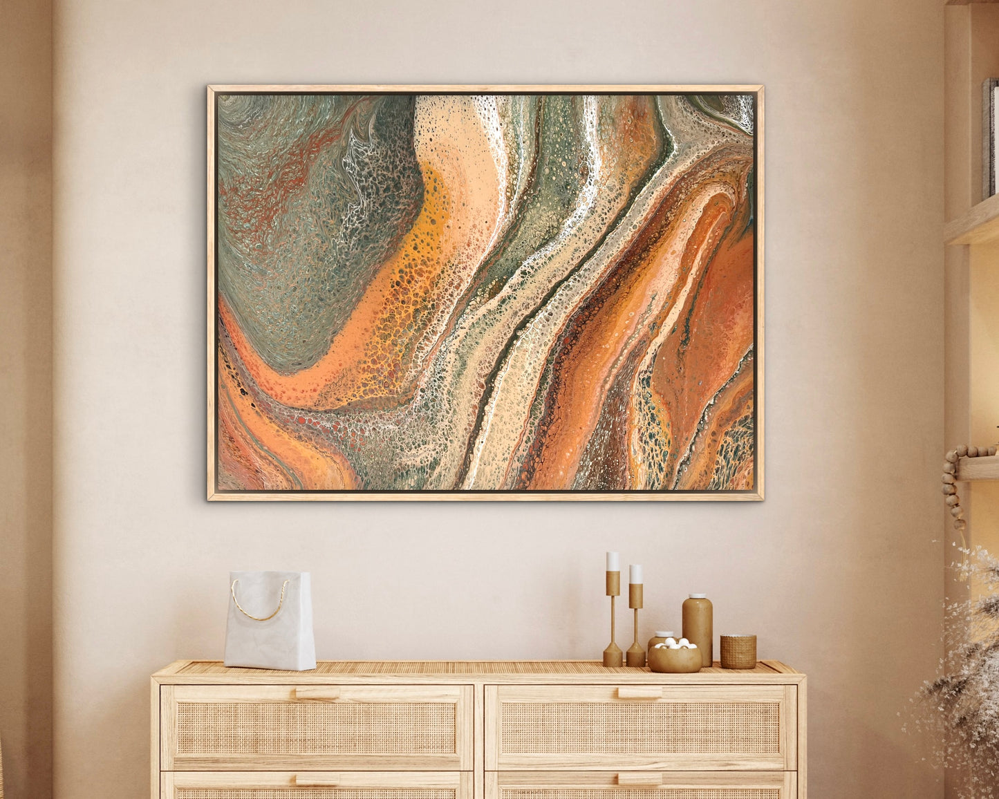 Western Terrain  | 102x76 cm Original Artwork by Angela Roskell