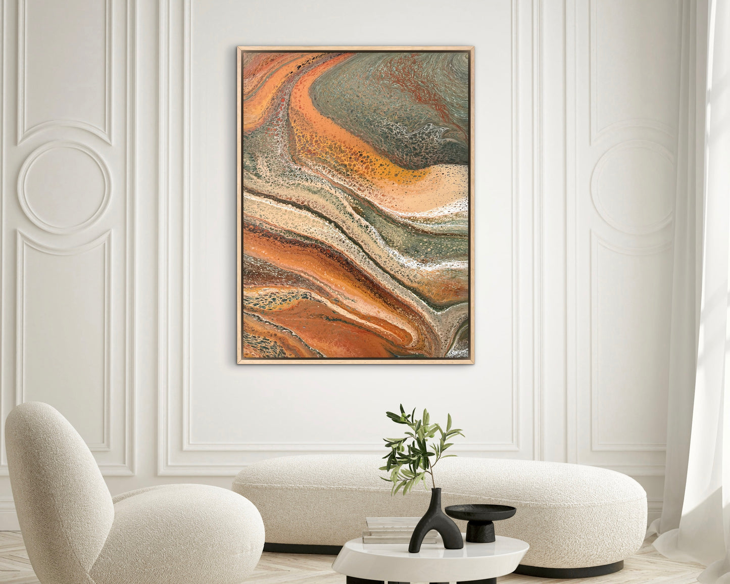 Western Terrain  | 102x76 cm Original Artwork by Angela Roskell