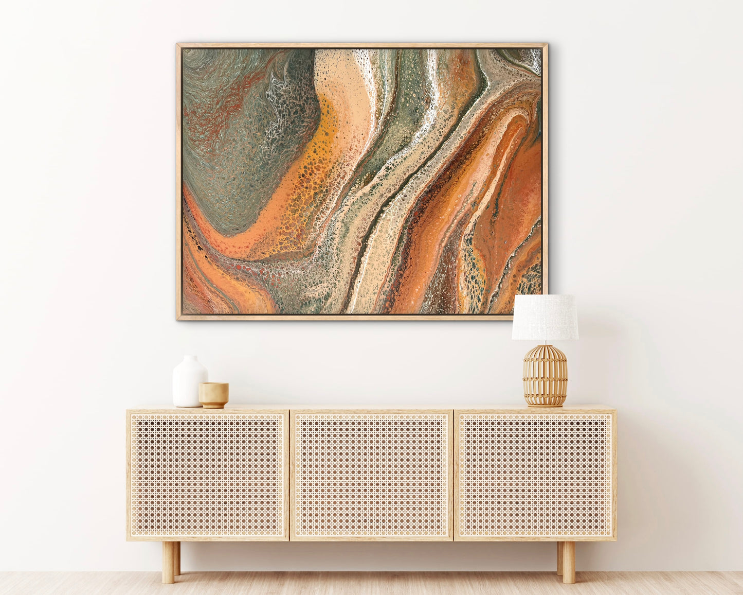 Western Terrain  | 102x76 cm Original Artwork by Angela Roskell