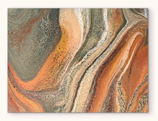 Western Terrain  | 102x76 cm Original Artwork by Angela Roskell