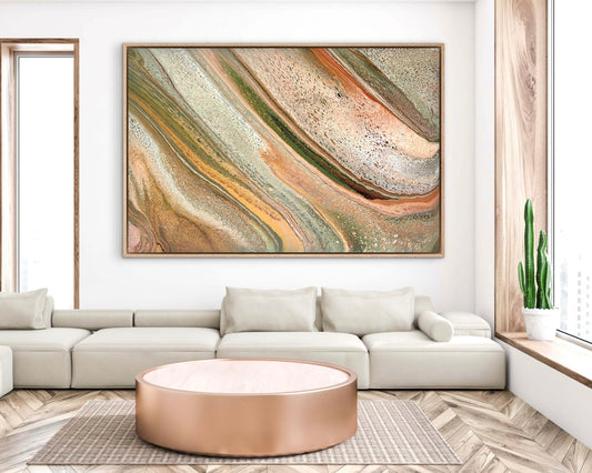 Natural Forms | 152x101.5cm Extra Large Original Abstract Painting