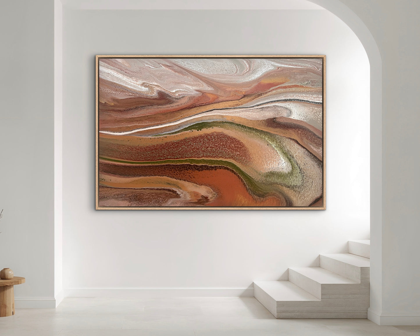 Mineral Trace | 152x101.5cm Extra Large Original Abstract Painting