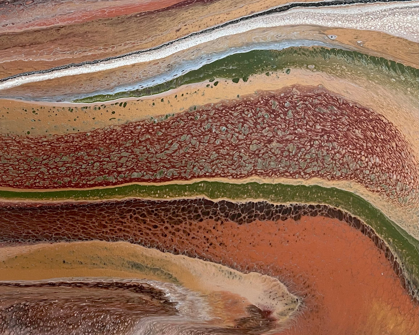 Mineral Trace | 152x101.5cm Extra Large Original Abstract Painting