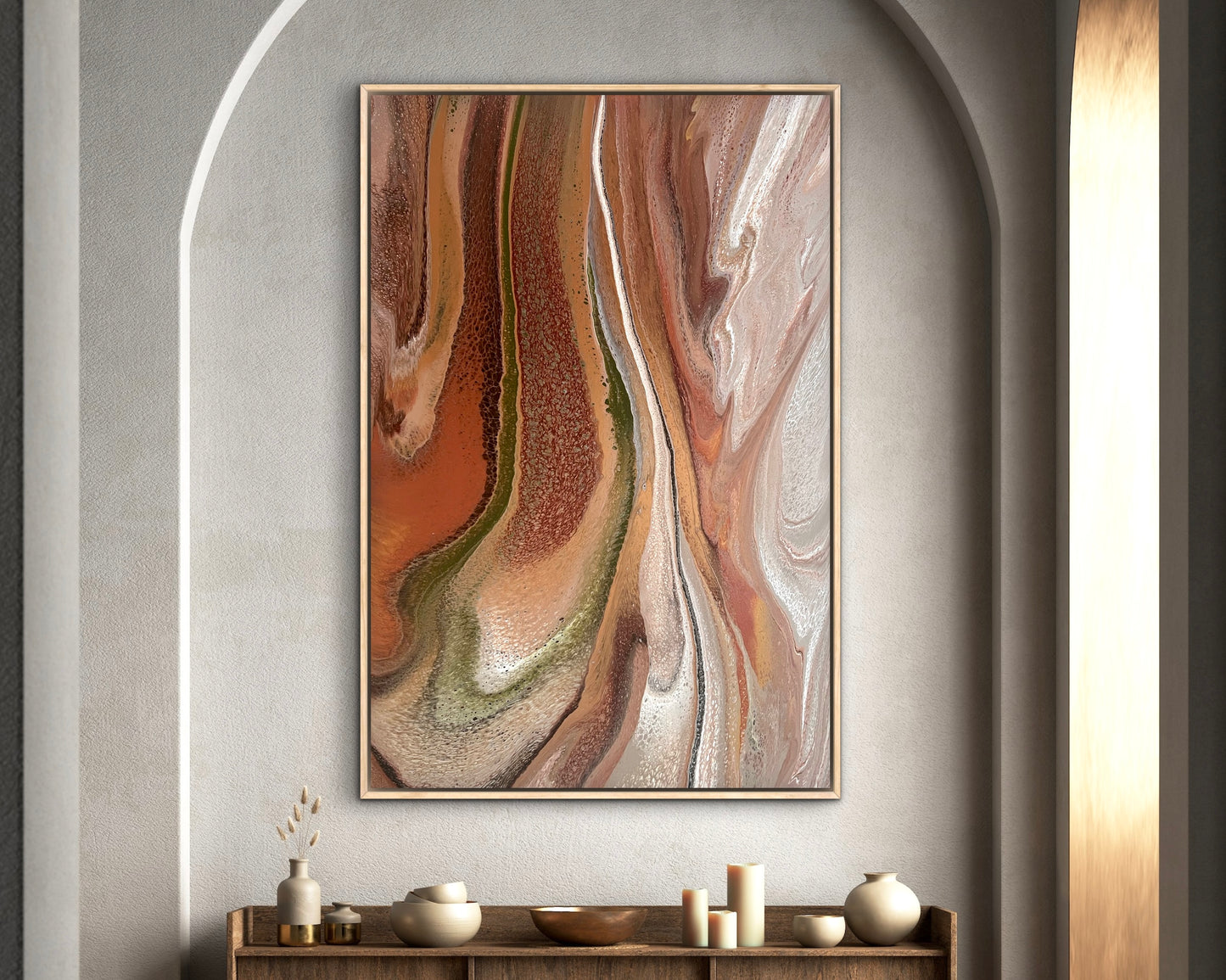 Mineral Trace | 152x101.5cm Extra Large Original Abstract Painting