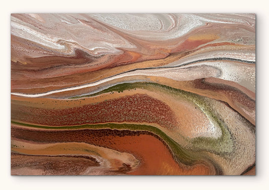 Mineral Trace | 152x101.5cm Extra Large Original Abstract Painting