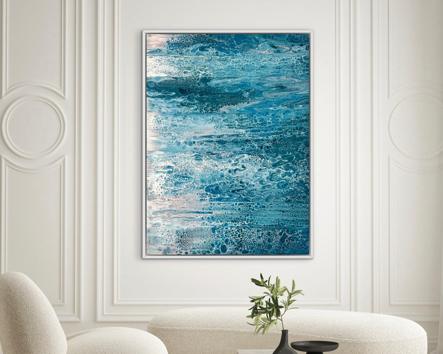 Shoreline Drift | 122x91.5cm Original Artwork by Angela Roskell