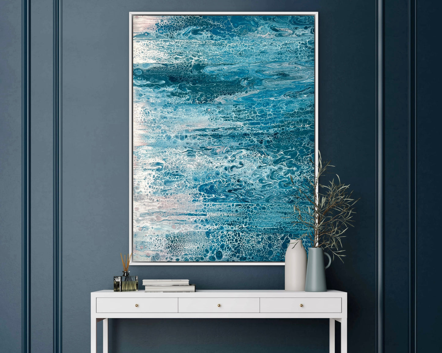 Shoreline Drift | 122x91.5cm Original Artwork by Angela Roskell