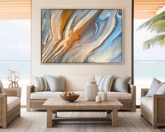 Within the Light | 152x101.5cm Original Abstract Painting