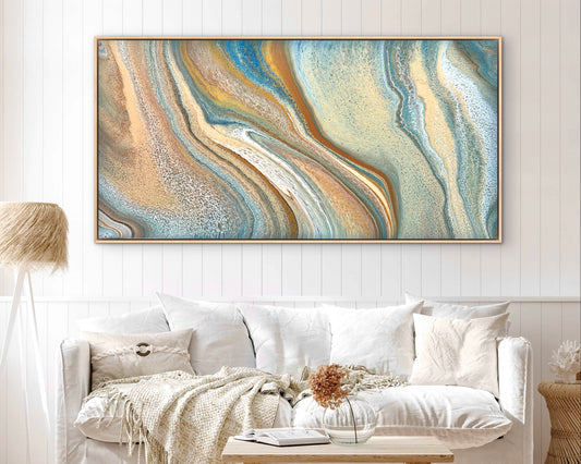 Living Terrain | 183x91.5cm Original Abstract Painting