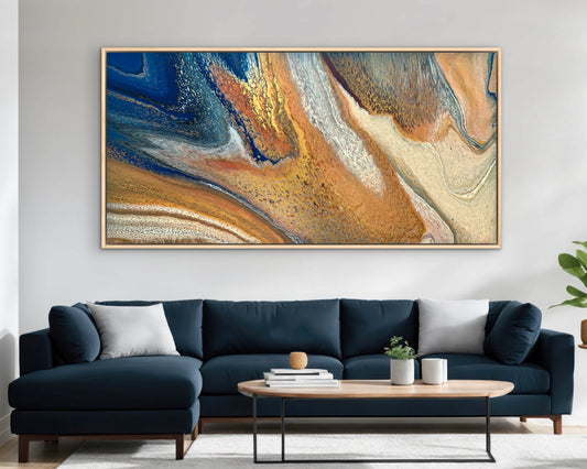 Convergence | 183x91.5cm Original Abstract Painting