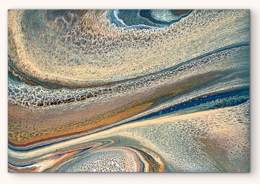 Sculpted Earth | 152x101.5cm Original Abstract Painting